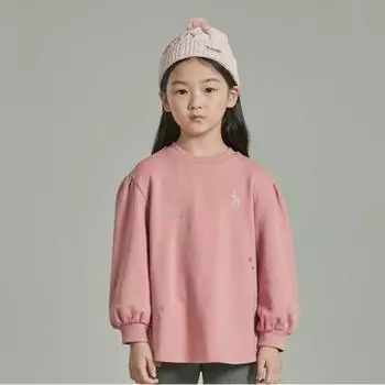 Толстовка Hedges Kids с рисунком слева Hsw12tm56m Pk Pink/100