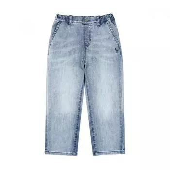 Hedges Kids Semi Baggy Fit Washed Denim Pants Huf12pd05m Bu 130