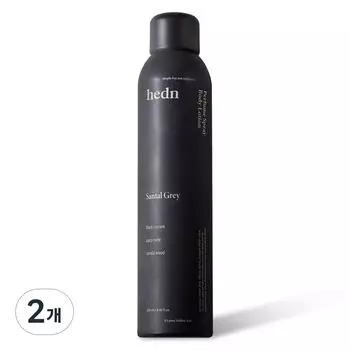 hedn парфюмированный спрей увлажняющий лосьон для тела Santal Grey, 250 мл, 2 шт.
