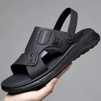 Height Male Shoe Soft Men s Sandal Beach With Platform Descount Cheap Liquidation Expensives Clearance Sale Big Size Open Toe V 39
