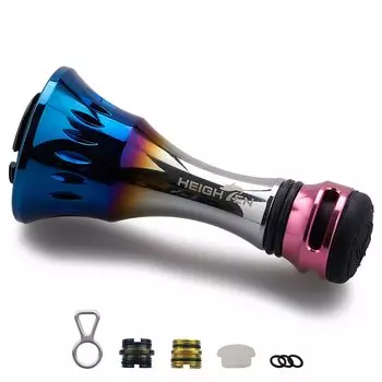 HEIGHTEN 38mm Reel Stand SHIMANO DAIWA Spinning Reel General Use Hook Keeper Line Stopper 4.8g (Sakura Pink) (538) вишневый розовый