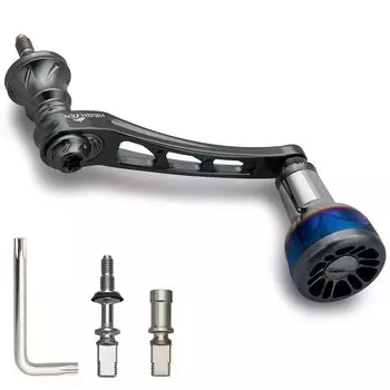 HEIGHTEN 55-60mm Variable Reel Handle New 24.5mm Handle Knob Equipped with Daiwa (DAIWA) SHIMANO Universal Spinning 22STELLA/23AIRITY