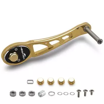 Ручка катушки HEIGHTEN Bait Reel SHIMANO DAIWA Abu Bait Reel General Ach Series 80/90 мм (Нет ручки) (Золото) (+792) золотой