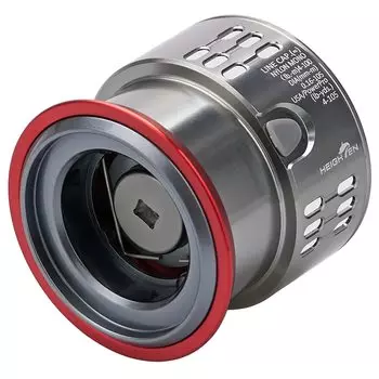 HEIGHTEN Reel Spool Asamizo Yumeya S-27 Type C2000S Replacement Spool Red & Gunmetal 240