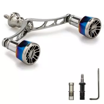 HEIGHTEN Ручка катушки 110 мм/98 мм для Shimano DAIWA General Spinning Reel Arch Engine (Бронзовый (Ручка) и бронза (Ручка), 110мм) (331)