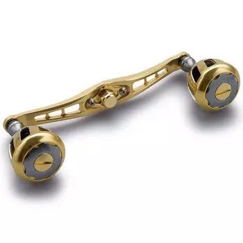 HEIGHTEN Ручка катушки 120 мм с ручкой 32 мм для серии колес катушки Shimano Daiwa Abu Garcia General Baitcasting (Золото) (551)