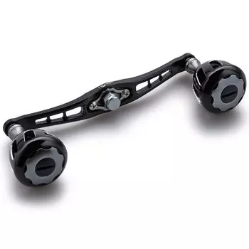 HEIGHTEN Ручка катушки 120 мм с ручкой 32 мм для серии колес катушки Shimano Daiwa Abu Garcia General Baitcasting (Черный и черный/бронзовый) (548)