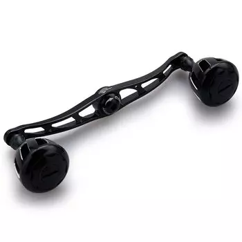 HEIGHTEN Ручка катушки 130/120 мм с ручкой 32 мм для серии колес катушки Shimano Daiwa Abu Garcia General Bait (черный) (525)