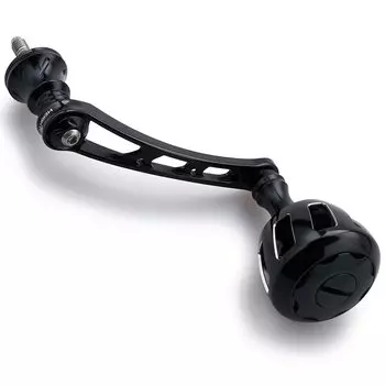 HEIGHTEN Ручка катушки 56 мм с ручкой 32 мм для серии универсальных колес для спиннинговых катушек Shimano Daiwa (черный) (518)