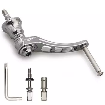 Регулируемая ручка HEIGHTEN для спиннинговой катушки SHIMANO DAIWA Arch Series 45-50 мм (нет ручки) общее назначение (бронза, 45-50 мм переменный) (885)