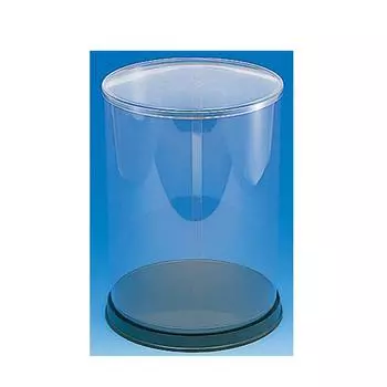 Heiko Collection Case Exhibition Wiener Case Round Body Black 1 шт. 18x24 см цвет Прозрачный/Цвет дна