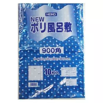 Heiko Vinyl Poly Furoshiki Polka Dot Blue 90x90 см 10 штук 006685107