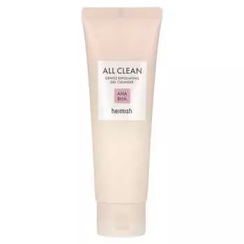 Heimish, All Clean, нежный отшелушивающий очищающий гель, AHA BHA, 4,39 жидких унции (130 мл)