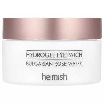 Heimish, hydrogel eye patch, Bulgarian rose water, 60 patches