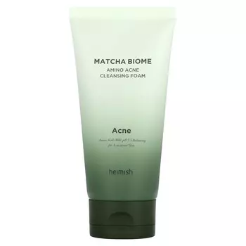 Heimish, Matcha Biome, очищающая пенка для лица с аминокислотами от прыщей, 5,29 унций (150 г)