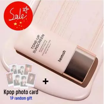 [heimish] Солнцезащитный тонизирующий крем с болгарской розой 30 мл SPF50+ PA+++