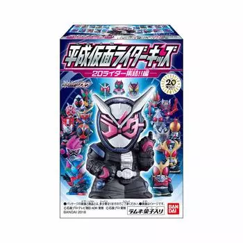 Heisei Kamen Rider Kids, издание 20 Riders Gather Edition (20 штук) Конфетные игрушки и освежающие сладости (Камен Райдер)