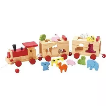 Heiwa Kougyou Animal Puzzle Train