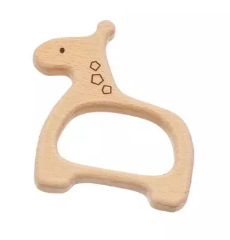 Heiwa Kougyou MOCCO Forest Baby Игрушка Жираф Деревянная Игрушка Бук