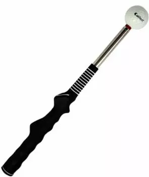 heizi Golf Swing Training Equipment with Corrective Telescoping Can Practice Increases Flying Distance Grip, Type, Anywhere,