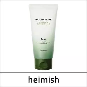[хеймиш] (Южная Каролина) Пенка для умывания от прыщей Matcha Biome Amino 150 г
