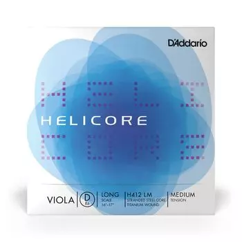 Helicore Long Scale H412 LM Medium Tension D Addario D-String []