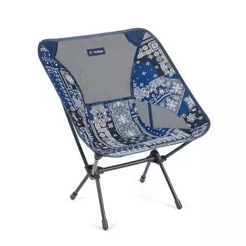 Helinox Camping Outdoor Chair Chair One Bandana Quilt Blue 1822263 Width 52 x Depth 50 x Height 66 cm (BL)