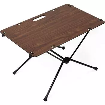 Helinox Deco Beach Table One Solid Top Classic Walnut 19750019917000 Home, & W43D11H13cm