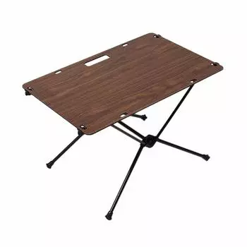 Helinox Deco Beach Table Top Solid Top Home Walnut 19750014907000 W59cm x H39cm x Home, & D0.5cm