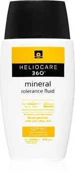 Heliocare 360° Mineral Tolerance Fluid Минеральный защитный флюид для лица Spf 50 TU прозрачный