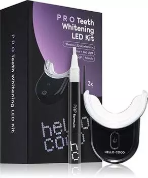 Hello Coco PAP Pro Whitening Led Kit kit de blanchiment TU прозрачный