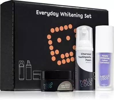 Hello Coco Teeth Whitening Everyday Whitening Set Kit De Blanchiment Pour Les Dents TU прозрачный