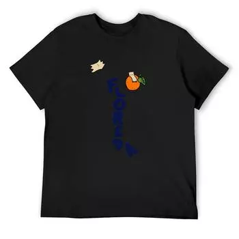 Hello Floreda T-Shirt Blue Archive Cute Tops Mens Vintage T Shirts S белый