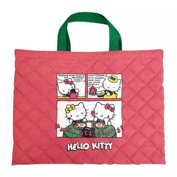 Hello Kitty 50th Anniversary Quilted Bag Comic