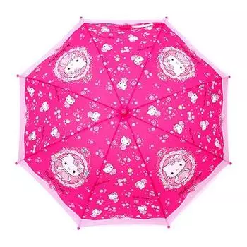 Hello Kitty 53 Ювелирный зонтик Розовый 10010, популярный персонаж в Корее