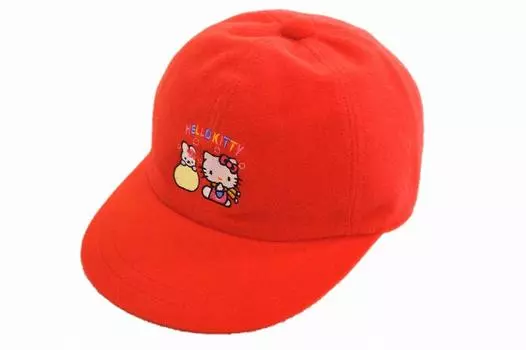 Hello Kitty 7571007 Детская шапка для малышей и детей младшего возраста, флисовая защита от холода, интернет-магазин [Sanrio] Детская осень/зима (приблизительно. 54см, Розовый)