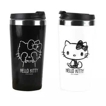 Hello Kitty Аккуратный стакан 450 мл x 2 шт., популярный персонаж в Корее