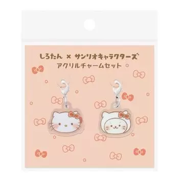 Hello Kitty Акриловый брелок x Персонажи Sanrio A Sanrio [Брелок] набор/Sirotan