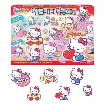 Hello Kitty Bling Deco, популярный персонаж в Корее