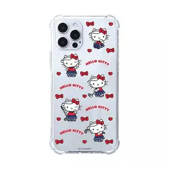 Hello Kitty Чехол для мобильного телефона Friends Air Bumper Clear Sanrio Characters Hole-in-One Series Hello Kitty, популярный персонаж в Корее