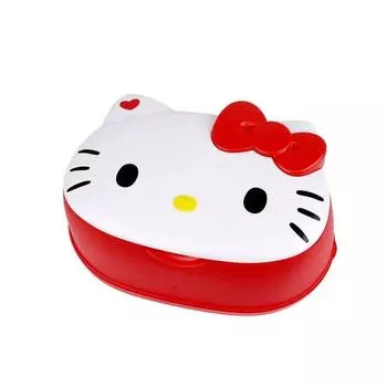 Hello Kitty Футляр для влажных салфеток, 1 шт., популярный персонаж в Корее