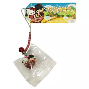 HELLO KITTY Hello Kitty Shinshu Limited Shinshu Miso Version Netsuke Strap Sanrio Sanrio