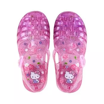Детские прозрачные сандалии Hello Kitty 19 см сандалии Hello Kitty Character 061760 [Sanrio]