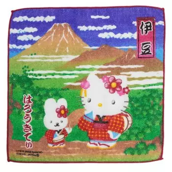 Hello Kitty Local Hand Носовой платок Izu Limited Dancing Kitty Версия Полотенце