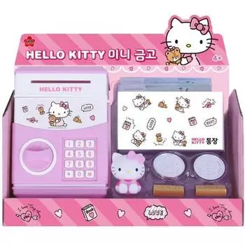 Hello Kitty Мини-безопасная копилка (Китти Банк) Игрушка Игрушка 232218, популярный персонаж в Корее