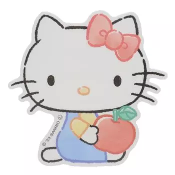 Hello Kitty Mini Deco Ringo Sanrio [Вырубная наклейка] Наклейка/Китти и