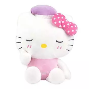 Hello Kitty Пастельный спящий плюшевый мишка L 55см, популярный персонаж в Корее