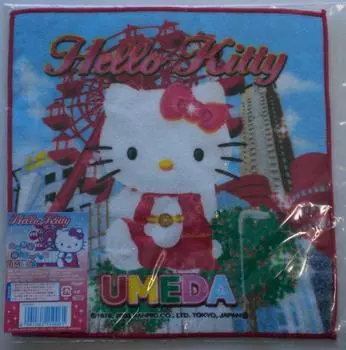 Hello Kitty Petit Towel Osaka Limited Umeda Version Kitty Towel Sanrio