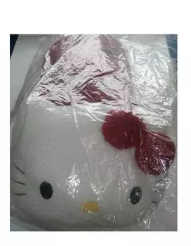 Hello Kitty плюшевая игрушка красная кукла лежащая 60 см Hello Kitty Sanrio sanrio