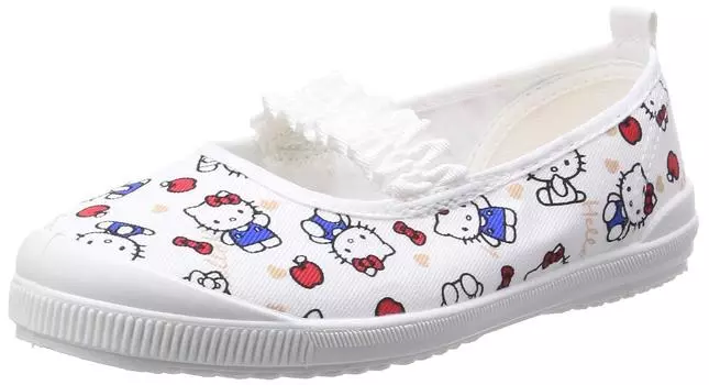 Hello Kitty S04 Girls [Sanrio] Белый-принт 14.0 (14см)